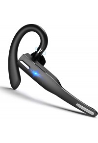 Bluetooth Earpiece for Cell Phone Noise Canceling Headphone with Microphone Wireless Headset Bluetooth Earpiece 5.1 Hands Free Headset CVC8 Compatible with iPhone Android for Business Office Driving